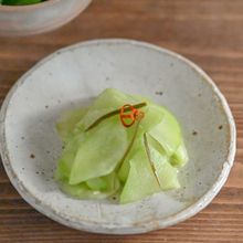 加熱調理なし！簡単に作れる、ハヤトウリの浅漬け