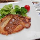 下味冷凍が簡単！マルコメ液みそ使用の王道の豚ロースみそ焼き