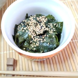M＊Pの作ってみた!投稿(プチプチ食感が美味しい！ワカメの胡麻炒め＜免疫力アップ＞)