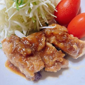 すばるの作ってみた!投稿(むね肉がごちそうに！ハニーガーリックチキン)