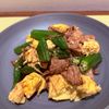 金の作ってみた!投稿(『豚肉とオクラのとろたま甘辛炒め』たれが絡む♪ご飯が進む‼︎)