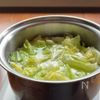 春キャベツの梅おかか和えの工程3