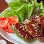 ちょっとのコツではがれない✨しゃきふわピーマンの肉詰め🫑✨