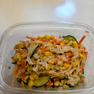 にゃんこさん🐱の作ってみた!投稿(ぽりぽり食感！10分簡単【カレー切り干し大根サラダ】)