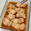 うま醤油だれでしっとり♡鶏むね肉のレンチン蒸し【作りおき】の工程4
