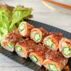 【下茹でなしで超簡単】パッと華やか！彩り野菜の照り焼き肉巻き