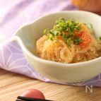 麺つゆで簡単！白滝の明太子和え　お弁当・あと一品・おつまみに