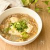 【白菜とえのきの鶏たま豆腐】包丁いらず♪