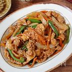 【豚バラプルコギ風炒め】ご飯が止まらない！やみつき！