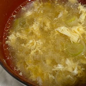 ポッ！の作ってみた!投稿(【長ねぎの中華風たまごスープ】超簡単なのに絶品すぎる！)