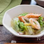 白菜とちくわの白だし煮〜やさしい味わいの簡単おかず〜