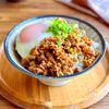 ワンパン♪つゆだくしっとり【そぼろ豚丼】