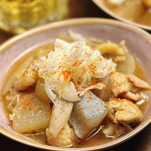 【鶏皮の具沢山あっさり煮込み】晩酌に◎あったかおつまみ♪
