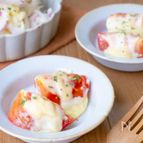 【材料3つ・トースター5分】トロ〜りコク旨！チーズトマト焼き