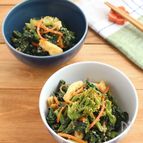 レンジで簡単和総菜☆アレッタと人参のごま和え