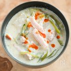 旨味たっぷり！ベーコンと大根の豆乳みそスープ