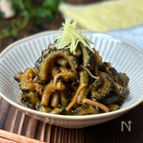 【ゴーヤと生姜の佃煮】ほろ苦さがクセになる