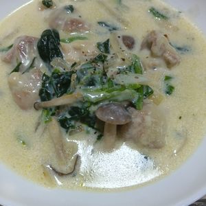 marine55の作ってみた!投稿(【チキンのクリーム煮】簡単なのに見栄え良し！クリスマスにも！)