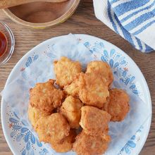 【手、汚しません】ふわふわジューシー!豆腐入りチキンナゲット