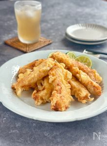 やわらか♪鶏むね肉のとり天【塩麹で旨みUP】