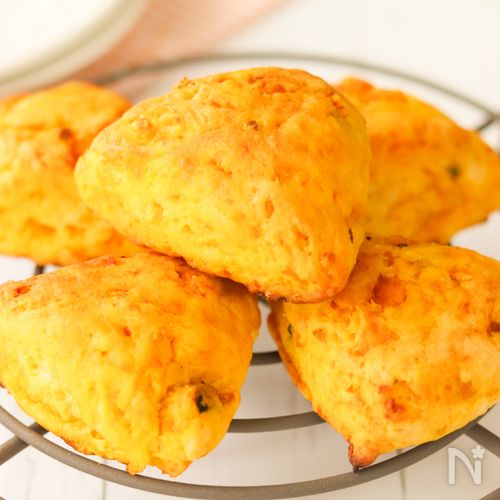 砂糖・バター不使用！かぼちゃのスコーン