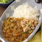 ルウを使って手軽に作る♪さけと冬野菜のカレー
