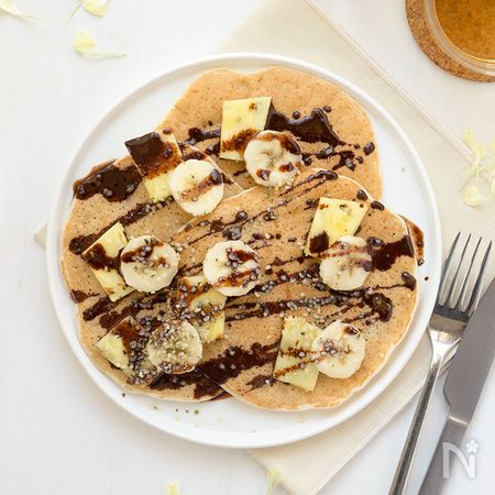 パイナップルとバナナの米粉パンケーキ By 前田なおひろ レシピサイト Nadia ナディア プロの料理家のおいしいレシピ