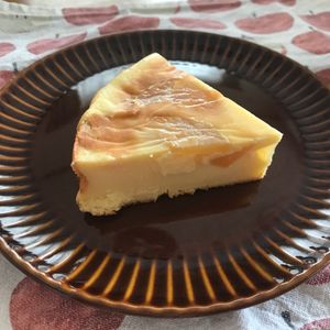 317011の作ってみた!投稿(【米粉のりんごチーズケーキ】しっとり・ねっとり♡りんごの風味)