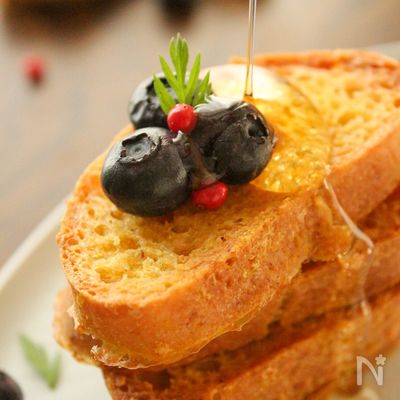 【卵・乳不使用】さくさく&とろふわのフレンチトースト