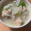 869463の作ってみた!投稿(【鶏もも肉で天才的に旨い!参鶏湯風スープ】旨みが凝縮!!)