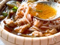 飲める美味しさ♪旨辛つけスープdeつけ素麺♡蕎麦でも◎