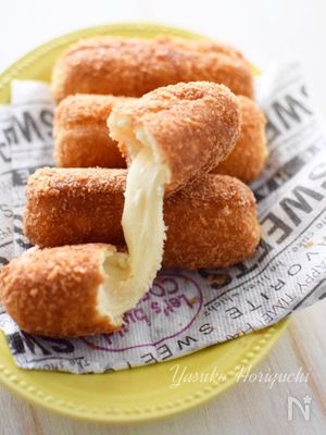 簡単おやつ韓国風チーズドッグ「ハッドグ」