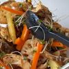 カリカリ根菜とささみのごちそうサラダの工程5
