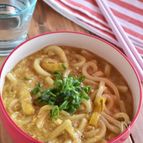 【とろとろ卵の簡単カレーうどん】ひとりランチや夜食にも！