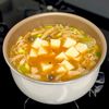 豆腐と白菜のまろやかチゲ風ふわたまスープの工程3
