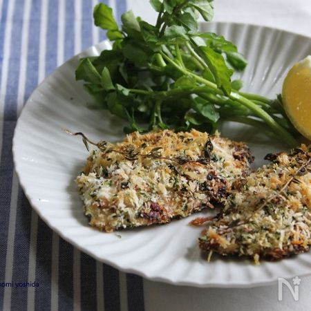 鯵のドライトマトと香草パン粉焼き By 吉田朋美 レシピサイト Nadia ナディア プロの料理家のおいしいレシピ