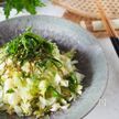 【ポリ袋で3分】簡単パリパリやみつきキャベツ