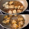 鶏むね肉で手軽に♪とろ卵を絡めて♡【照りたまマヨチキン丼】の工程4