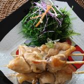 鶏もも肉のピーナツソース焼き