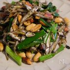 【小魚花生】小魚とピーナッツのピリ辛炒め（動画あり）