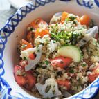 デリ風野菜具だくさん玄米サラダ＆玄米の美味しい炊き方