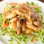 鶏むね肉の梅ソース炒め
