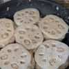 【ふわシャキ】生姜香る♡れんこんの甘辛はさみ焼きの工程2
