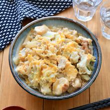 白菜1/8玉ぺろり。麩とツナで作るとろ旨おかず