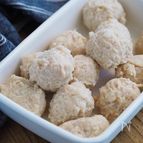 長芋でシャキふわ。袋ひとつでできる基本の鶏団子【冷凍可】