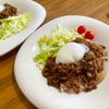 ゆかりの作ってみた!投稿(照り焼きペッパーソースのロコモコ風丼)