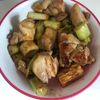 yの作ってみた!投稿(＊鶏肉と長ねぎとちくわの甘辛バター炒め焼き鳥風味＊)