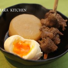 本気のおでん　半熟卵入り