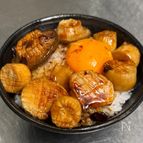 まるでホタテ！エリンギバター醤油丼