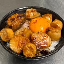 まるでホタテ！エリンギバター醤油丼